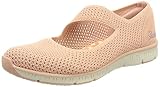 Skechers Damen Be-cool Chic Peek Sneaker, Rose Knit Mesh Natural Trim, 39 EU