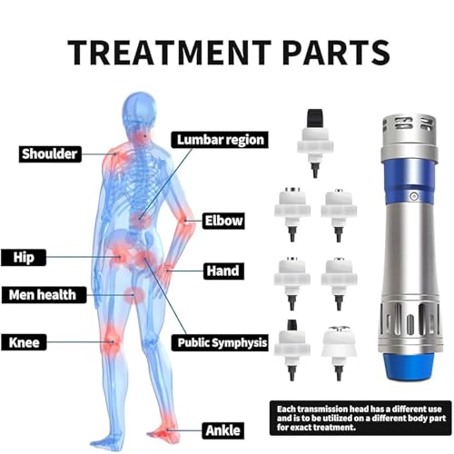 Máquina de terapia por ondas de choque Shockwave ED, máquina portatil profesional para alivio del dolor y tratamiento ED miniatura 2