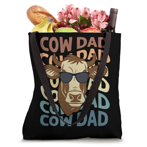 Bolsa Tote Funny Cow Dad 16 pulgadas miniatura 4