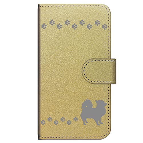 �K�[���Y�l�I �ėp AQUOS wish5 SH-52F �ƌ݊����̂���P�[�X �蒠�^ �X�}�z�P�[�X �g�уJ�o�[ �ϏՌ� (���ʂ̂��U��/�O���[ �`����) SHARP SH-52F-PD-GDR-YSZ-01534