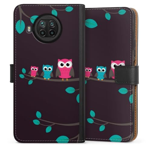 Étui Xiaomi Mi 10T Lite 5G DeinDesign à rabat magnétique hibou