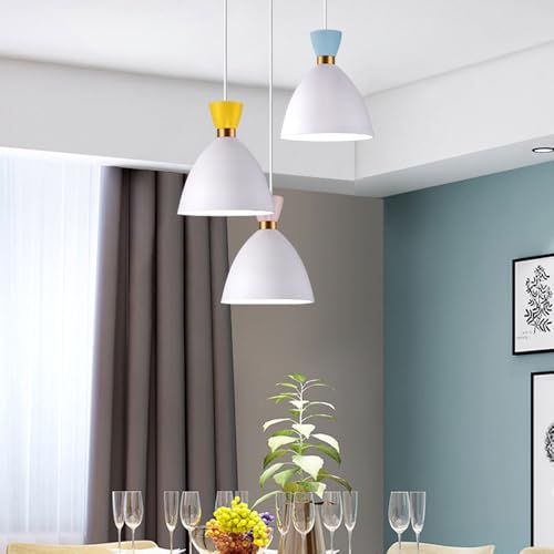 Lustre de style industriel moderne pour éclairer une table à manger