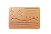 Your Design Medical – Large 7x5" Durable 3-Layer Suture Pad Kit w/Wounds for Suturing Practice – Made in Brooklyn, USA – Authentic Brand/Beware Our Knock Offs -– Includes Free Educational Material