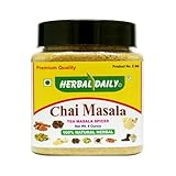 Herbal Daily Chai Masala 4 oz Tea Chai Spices contains five spice powders of Ginger, Kali Mirch, Dalchini, Hari Elaichi, Laung Clove | Premium Tea Masala Spices