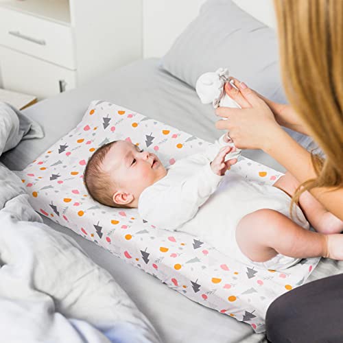 Snoozynest Changing Pad Cover Set, 2 Pack Diaper Changing Table Cover Sheets Ultra Stretchy Snug Fitted Sheets For Baby Boys Girls (Tropic Garden) #TOP6