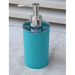 EMOH ROCED Refillable Hand Soap Dispenser | Unbreakable Liquid Soap/Shampoo/Hand wash/Sanitizer/Lotion Dispenser Plastic Bottle for Kitchen, Wash-Basin and Bathroom (Pack of 1, Blue)