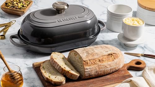 Image of Le Creuset Enameled Cast Iron Oval Bread Oven, 11.5 inch, Marseille
