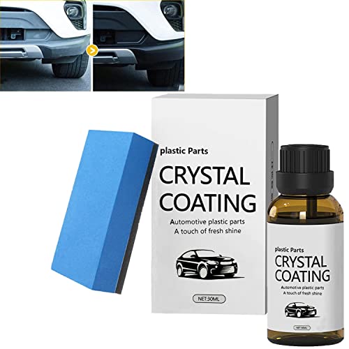 BRAINLE Plastic-Restorer-for-Cars and Bikes Nano-Plastic-Refreshing-Coating-Kit Waterproof-Automotive-Plastic-Parts-Refurbish-Agent