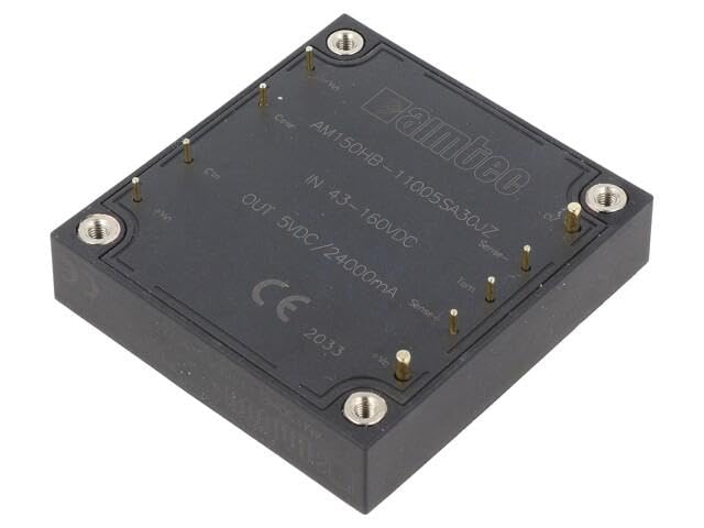 Convertisseur DC/DC 120W à isolation renforcée et large plage d'entrée 43-160V