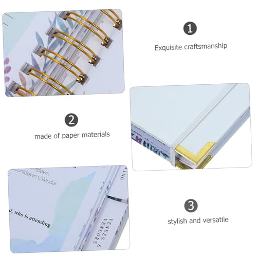 Wedding planner book complet et carnet souvenir de mariage pour future mariée