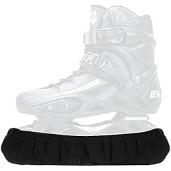 Indrnif 1 Par De Patines De Hielo, Calcetines De Hockey sobre Hielo, EláSticos, Protectores para Patines De Hielo, Patines De Hielo, Accesorios para Mujer, Hombre, Patines Y Patines De Hielo