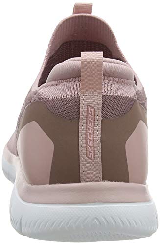 Image of Skechers Knit Slipon Womens Casual Sneakers Purple, 6