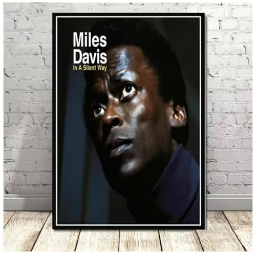 Poster Miles Davis pour remplacer affiche papier abîmée