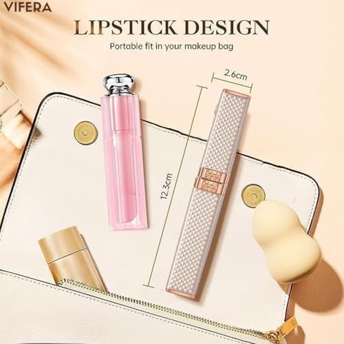 Image of VIFERA 2-in-1 Eyebrow Trimmer for Women - Facial Hair Removal Machine For Women - Face,Upper Lips,Cheek, Chin and Nose Hair Remover Epilator, USB RECHARGEABLE With Light (Diamond Trimmer)