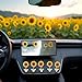 5pcs Sunflower Car Dashboard Decorations, Cars Interior Desk Ornaments Gifts, Creative Sunflower Rocking Ornament, Cozy Home Sunflower Cars Interior Decor, Ornaments Gifts
