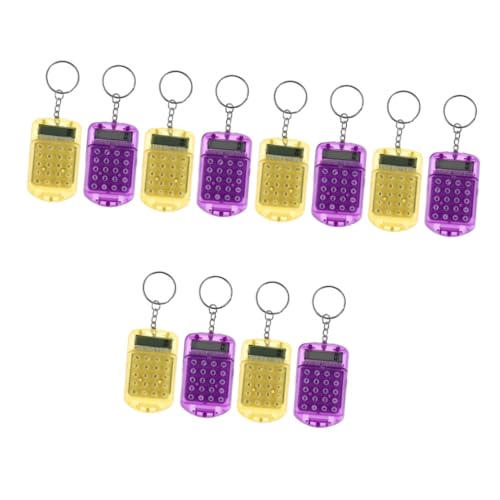 Calculadora mini portátil para estudiantes y comercio con llavero práctico DOITOOL 3
