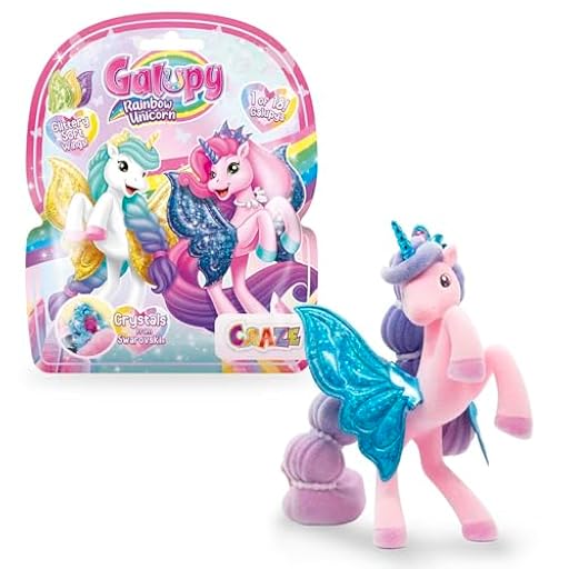 GALUPY Rainbow Unicorn – Figura de Unicornio con Alas Brillantes y Cristal Swarovski – Juguete Coleccionable para Niñas, Regalo Mágico Desde 3 Años | Ya disponible en tu tienda friki favorita! En mundofriki.es! GALUPY Rainbow Unicorn – Figura de Unicornio con Alas Brillantes y Cristal Swarovski – Juguete Coleccionable para Niñas, Regalo Mágico Desde 3 Años | Ya disponible en tu tienda friki favorita! En mundofriki.es!