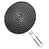 Photo Gallery paraschizzi in silicone per padella da 33 cm, paraspruzzi olio con manico pieghevole coperchi antischizzo cucina per resistente al calore alimenti (nero) Photo Gallery paraschizzi in silicone per padella da 33 cm, paraspruzzi olio con manico pieghevole coperchi antischizzo cucina per resistente al calore alimenti (nero)