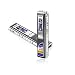 CENLUX Digital Voice Recorder 8GB MP3 Player with Headphones VOR Noise Cancellation Rechargeable Support Micro SD Expansion