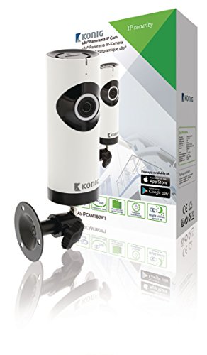 Preisvergleich Produktbild König SAS-IPCAM180W1 IP-Sicherheitskamera Innenraum Schwarz, Weiß 1280 x 720Pixel - Sicherheitskameras (IP-Sicherheitskamera, Innenraum, 100 m, Schwarz, Weiß, Tisch / Bank, 1280 x 720 Pixel)