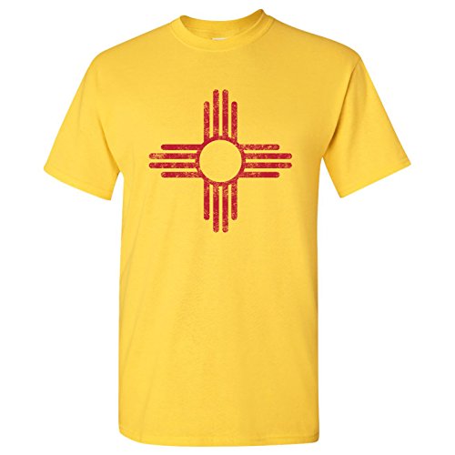 New Mexico State Flag Basic Mens T-Shirt - 2X-Large - Daisy