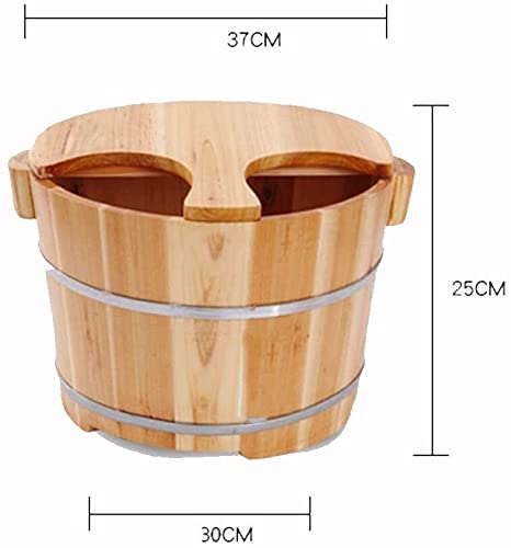 Spa de pies de madera con masaje y burbujas miniatura 2