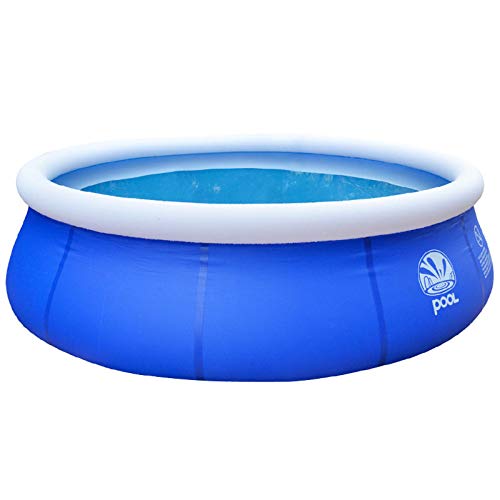 ZHKGANG Oversized Swimming Pool Home Adult Children Water Park Baby Child Family Inflatable Thickened Large Pool,Blue-188 * 84cm