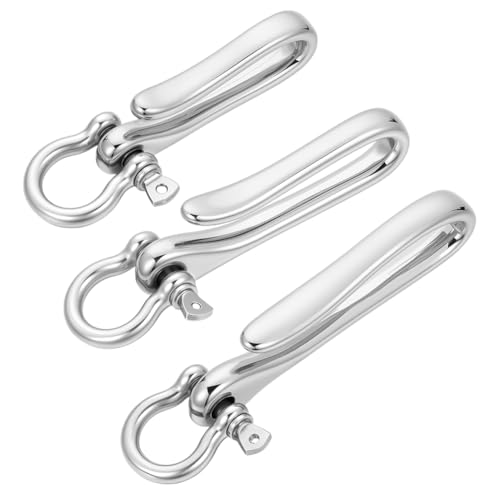 Porte-clés poisson laiton anti-perte pour sac et clés de voiture