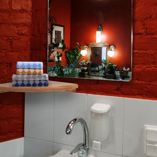 Estante de pared sectorial de madera resistente para optimizar esquinas y decorar 3