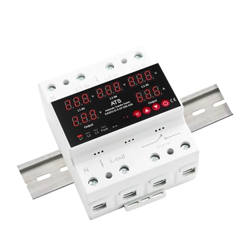 Protector trifásico autorearmable con umbral ajustable de sobrevoltaje y capacidad de 100A 5