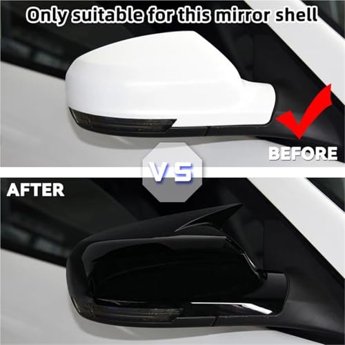 Coque rétroviseur extérieur Mazda 6 2013-2016 couvercle aile carbone - 2