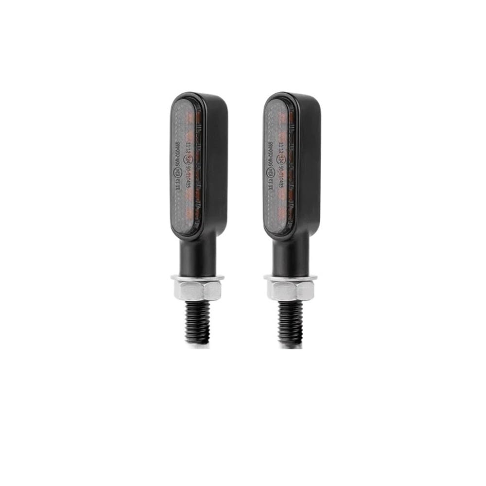 Clignotants LED pour moto feu 12V ambré visible brouillard - 7