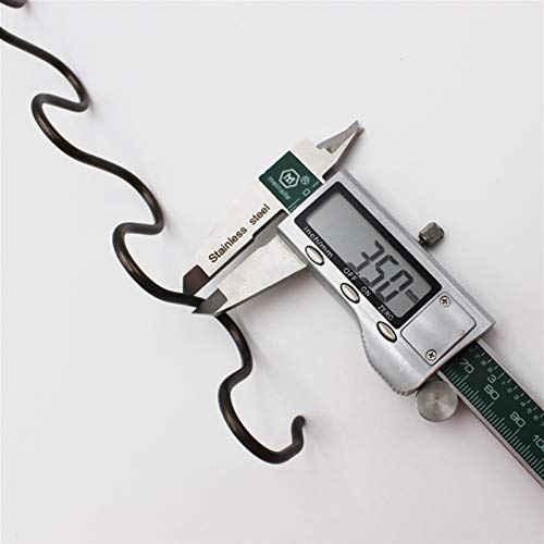 Pilang Zxxin-Zugfeder, Zurück Reparatursatz mit Frühling, 5 stücke, 35 cm - 60 cm Sofa Couch Recliner Ersatzspule Sitzklammern 40mm Drahtnägel, Industrielle Feder (Length : 60cm 5pcs)