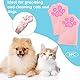 LUYANFX Hundehandtuch Extra Saugfähig Katzen Handtuch Hund Handschuhe Haustier Badetuch Dog Towel Schnell Trocknend für Kleine und Mittelgroße Haustiere, 22 x 15 cm