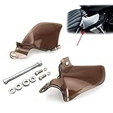 Smoke Saddle Shields Air Heat Deflector For Harley davidson Softail Slim FLSL Fat Boy Breakout...