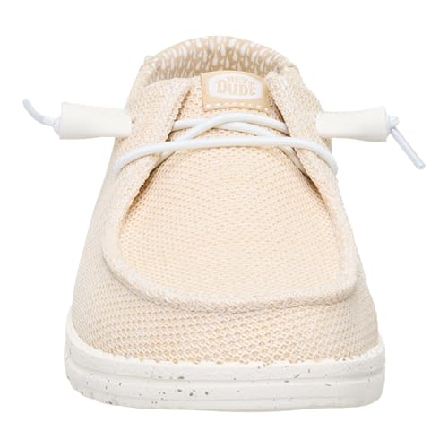 Image of HEYDUDE Women's Wendy Stretch Sox Slip On Loafer | Lightweight Stretch Mesh Easy On | Elastic Laces, Sock Like Fit