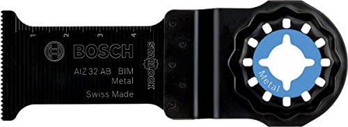 Bosch Professional Starlock BIM Plunge Cut Saw Blade AIZ 32 AB (Metal, Accessories Multi-functional tool)