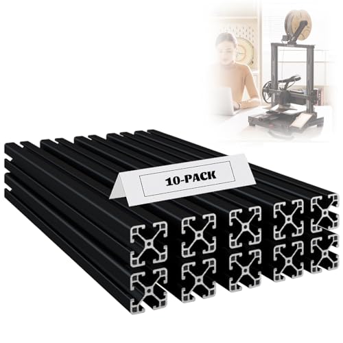 10 Pack 39.4 Inch 4040 T Slot Aluminum Extrusion Profiles