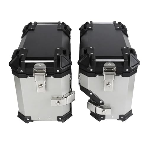 AbN 35L A~ I[goCpTChThobO וP[X ThobO c[{bNX [ gN L[bN c[{bNX Awbg gbvP[X(Silver 35L(Pair))