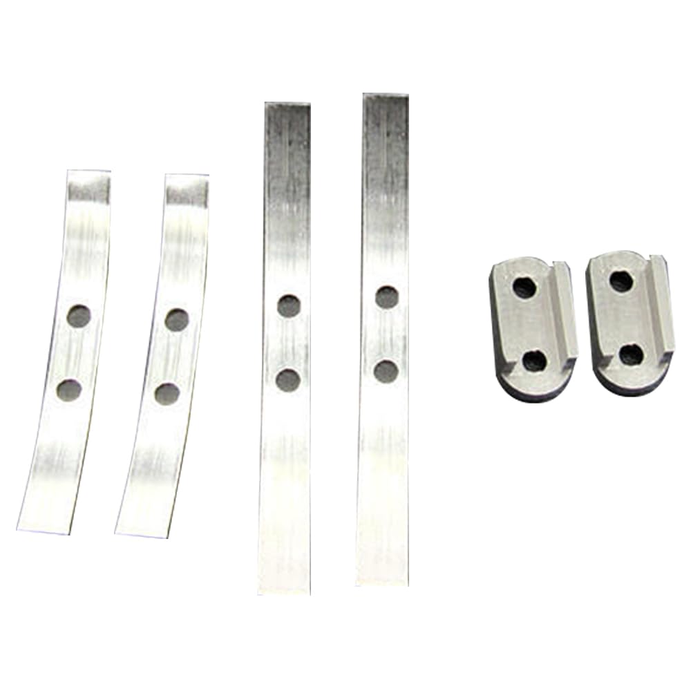 GYJSTBAJ 2Pair Steel Shock Absorption Leaf Springs Suspension for WPL D12 B14 B24 B16 B36 RC Truck Car Parts