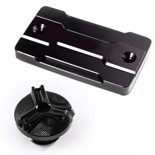 Tapa del tanque de líquido de frenos delantero AKGLS para moto Suzuki GSXS750 en color negro