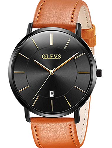 Image of OLEVS Men's Watches Analog Quartz Chronograph Dress Watch Multifunctional Stainsteel Steel Waterproof Classic Original Watch for Man
