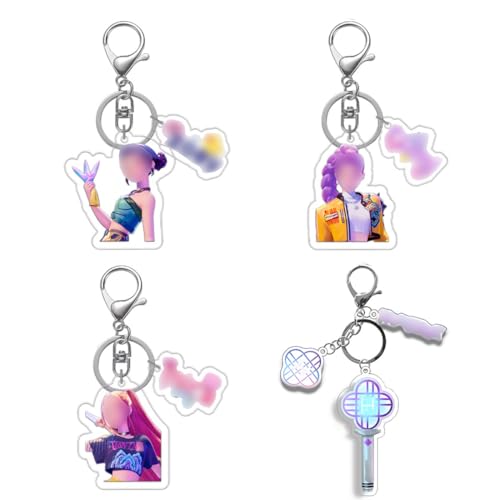 AEIXYA 4 Piezas De Llavero De KP(B)