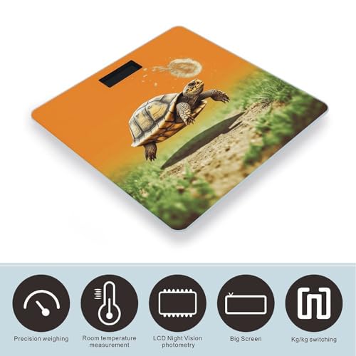 Balanza Digital de Baño JTREHY de Vidrio Templado miniatura 3