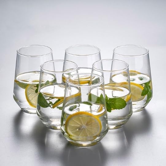 Image of Premium Water and Juice Glasses and Jug Set Combo [6 Piece Glass 400ML & 1 Piece Jug 1.8 Liter] Transparent Pitcher Set for Dining Table, Home & Restaurant,Party (MTS - 19)
