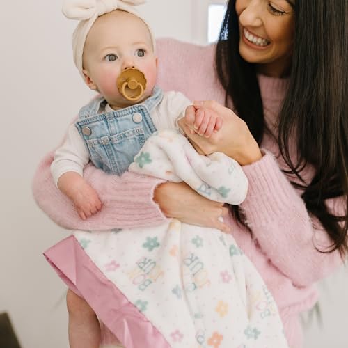Image of JuJuBe x Studio Oh! Baby Essentials Reversible Baby Blanket - Soft Throw for Newborns & Infants, Ideal for Tummy Time, Home, Travel & Nursery Essentials - Bonjour Bebe