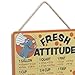 Disney Ratatouille Fresh Attitude Kitchen Hanging Wood Measuring Sign - Fun Ratatouille Kitchen Conversion Chart for Home