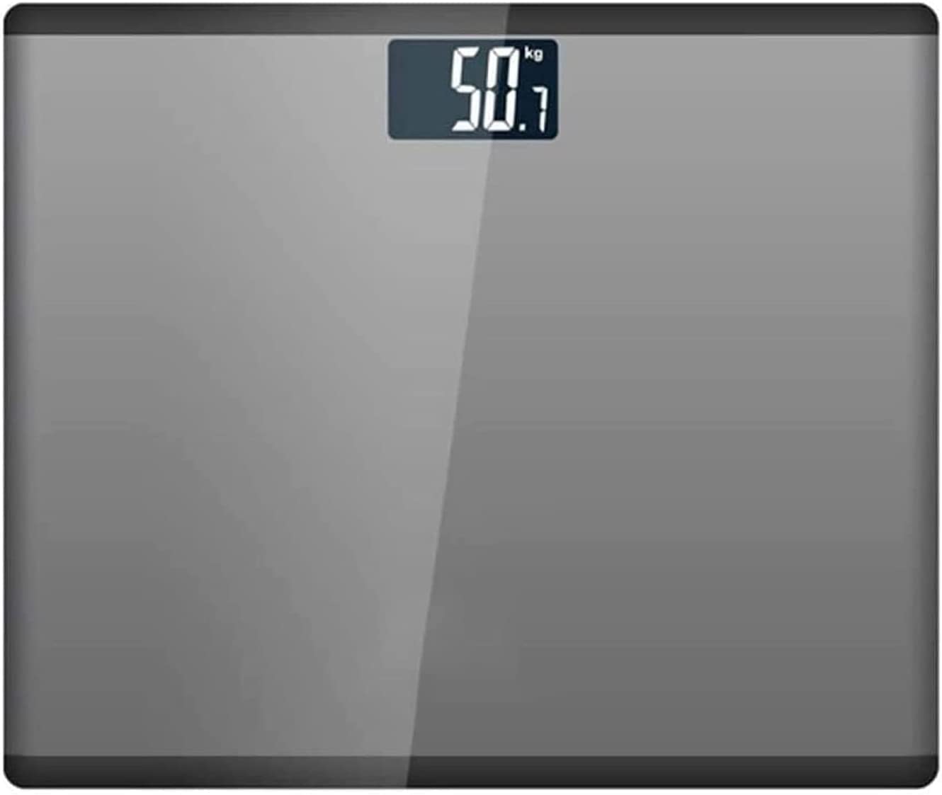 Weight Scale Precision Digital Body Bathroom Smart Sensor 4mm Tempered Glass Easy Read Backlit LCD Night Vision Display