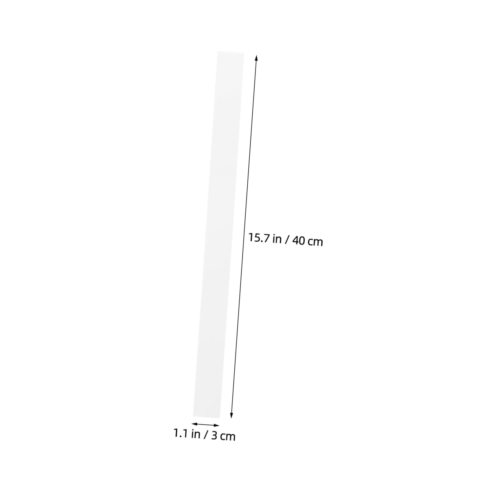 Kit Goulotte Passe-câbles PVC Blanc 40x3x1, 5 Cm, 73 Pièces
