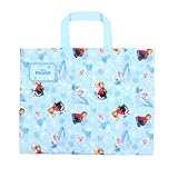 高波クリエイト キルトレッスンバッグ アナと雪の女王 水色 【141351】 学童 幼児 子供 入園 入学 遠足 習い事